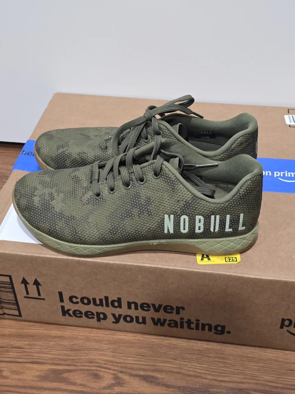 NOBULL Olive Camo Athletic Trainers